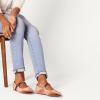 image:imageAmazon Essentials Womens Velvet Mary Jane Ballet Flat with Buckle StrapSnake Faux Leather