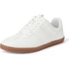 image:imageAmazon Essentials Womens Low Top Retro Sneaker with Padded CollarWhite