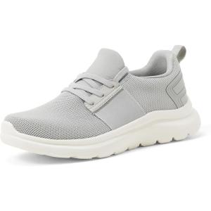 image:imageAmazon Essentials Womens Lightweight Knit Cross Trainer SneakersGrey