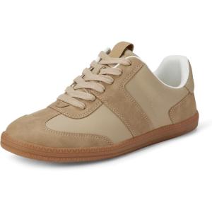 image:imageAmazon Essentials Womens Low Top Retro Sneaker with Padded CollarTan