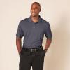 image:imageAmazon Essentials Mens Golf Polo Shirt Quick Dry Short SleeveDark Grey Heather