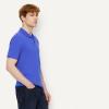 image:imageAmazon Essentials Mens Polo Shirts Short Sleeve SlimFit Cotton Pique Blue Large