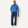 image:imageAmazon Essentials Mens Regular Fit Long Sleeve Quick Dry Golf Polo ShirtWashed Blue