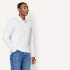 image:imageAmazon Essentials Mens Regular Fit Long Sleeve Quick Dry Golf Polo ShirtWhite