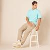image:imageAmazon Essentials Mens RegularFit Short Sleeve Cotton Pique Polo Shirt Available in Big amp TallAqua