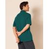 image:imageAmazon Essentials Mens RegularFit Short Sleeve Cotton Pique Polo Shirt Available in Big amp TallArmy Green