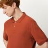 image:imageAmazon Essentials Mens RegularFit Short Sleeve Cotton Pique Polo Shirt Available in Big amp TallBrick Red