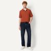 image:imageAmazon Essentials Mens RegularFit Short Sleeve Cotton Pique Polo Shirt Available in Big amp TallBrick Red