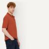 image:imageAmazon Essentials Mens RegularFit Short Sleeve Cotton Pique Polo Shirt Available in Big amp TallBrick Red
