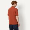 image:imageAmazon Essentials Mens RegularFit Short Sleeve Cotton Pique Polo Shirt Available in Big amp TallBrick Red