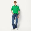 image:imageAmazon Essentials Mens RegularFit Short Sleeve Cotton Pique Polo Shirt Available in Big amp TallBright Emerald Green