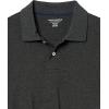 image:imageAmazon Essentials Mens RegularFit Short Sleeve Cotton Pique Polo Shirt Available in Big amp TallCharcoal Heather