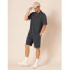 image:imageAmazon Essentials Mens RegularFit Short Sleeve Cotton Pique Polo Shirt Available in Big amp TallCharcoal Heather