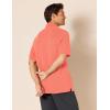 image:imageAmazon Essentials Mens RegularFit Short Sleeve Cotton Pique Polo Shirt Available in Big amp TallCoral Orange