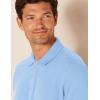 image:imageAmazon Essentials Mens RegularFit Short Sleeve Cotton Pique Polo Shirt Available in Big amp TallFrench Blue