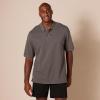 image:imageAmazon Essentials Mens RegularFit Short Sleeve Cotton Pique Polo Shirt Available in Big amp TallGrey