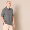 image:imageAmazon Essentials Mens RegularFit Short Sleeve Cotton Pique Polo Shirt Available in Big amp TallGrey
