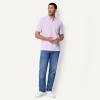 image:imageAmazon Essentials Mens RegularFit Short Sleeve Cotton Pique Polo Shirt Available in Big amp TallLavender