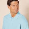 image:imageAmazon Essentials Mens RegularFit Short Sleeve Cotton Pique Polo Shirt Available in Big amp TallLight Blue