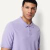 image:imageAmazon Essentials Mens RegularFit Short Sleeve Cotton Pique Polo Shirt Available in Big amp TallLilac