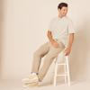 image:imageAmazon Essentials Mens RegularFit Short Sleeve Cotton Pique Polo Shirt Available in Big amp TallOatmeal Heather