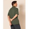 image:imageAmazon Essentials Mens RegularFit Short Sleeve Cotton Pique Polo Shirt Available in Big amp TallOlive