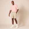 image:imageAmazon Essentials Mens RegularFit Short Sleeve Cotton Pique Polo Shirt Available in Big amp TallPink