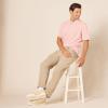 image:imageAmazon Essentials Mens RegularFit Short Sleeve Cotton Pique Polo Shirt Available in Big amp TallPink