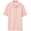 image:imageAmazon Essentials Mens RegularFit Short Sleeve Cotton Pique Polo Shirt Available in Big amp TallPink