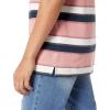 image:imageAmazon Essentials Mens RegularFit Short Sleeve Cotton Pique Polo Shirt Available in Big amp TallPink Bar Stripe