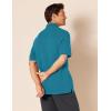 image:imageAmazon Essentials Mens RegularFit Short Sleeve Cotton Pique Polo Shirt Available in Big amp TallTeal Blue
