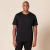 image:imageAmazon Essentials Mens ShortSleeve Cotton Henley TShirt Pack of 2Black