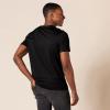 image:imageAmazon Essentials Mens ShortSleeve Cotton Henley TShirt Pack of 2Black