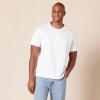 image:imageAmazon Essentials Mens ShortSleeve Cotton Henley TShirt Pack of 2BlackWhite