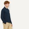 image:imageAmazon Essentials Mens Slim Fit Long Sleeve Quick Dry Golf Polo ShirtDark Navy