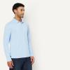 image:imageAmazon Essentials Mens Slim Fit Long Sleeve Quick Dry Golf Polo ShirtLight Blue