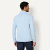 image:imageAmazon Essentials Mens Slim Fit Long Sleeve Quick Dry Golf Polo ShirtLight Blue