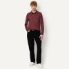 image:imageAmazon Essentials Mens Slim Fit Long Sleeve Quick Dry Golf Polo ShirtRich Burgundy