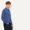 image:imageAmazon Essentials Mens Slim Fit Long Sleeve Quick Dry Golf Polo ShirtWashed Blue