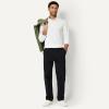 image:imageAmazon Essentials Mens Slim Fit Long Sleeve Quick Dry Golf Polo ShirtWhite