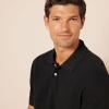 image:imageAmazon Essentials Mens SlimFit Cotton Pique Polo Shirt Short Sleeve CollaredBlack