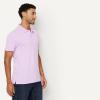 image:imageAmazon Essentials Mens SlimFit Cotton Pique Polo Shirt Short Sleeve CollaredLavender