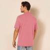 image:imageAmazon Essentials Mens SlimFit Cotton Pique Polo Shirt Short Sleeve CollaredWashed Red