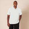 image:imageAmazon Essentials Mens SlimFit Cotton Pique Polo Shirt Short Sleeve CollaredWhite