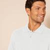 image:imageAmazon Essentials Mens SlimFit Cotton Pique Polo Shirt Short Sleeve CollaredWhite