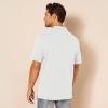 image:imageAmazon Essentials Mens SlimFit Cotton Pique Polo Shirt Short Sleeve CollaredWhite