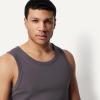 image:imageAmazon Essentials Mens SlimFit Ribbed Tank Pack of 2CharcoalBlack