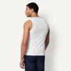 image:imageAmazon Essentials Mens SlimFit Ribbed Tank Pack of 2White