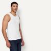 image:imageAmazon Essentials Mens SlimFit Ribbed Tank Pack of 2White