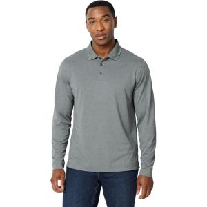 image:imageAmazon Essentials Mens Regular Fit Long Sleeve Quick Dry Golf Polo ShirtDark Grey Heather
